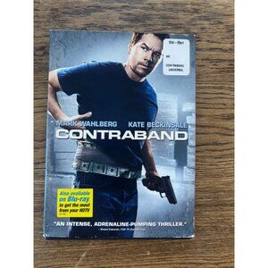 Contraband 2012 DVD Mark Wahlberg Kate Beckinsale Action Thriller Pre-Owned